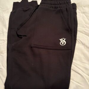 Victoria's Secret Black womens  Jogger Pants